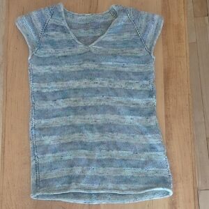 Tanis Fiber Arts Rock It Tee knit by me